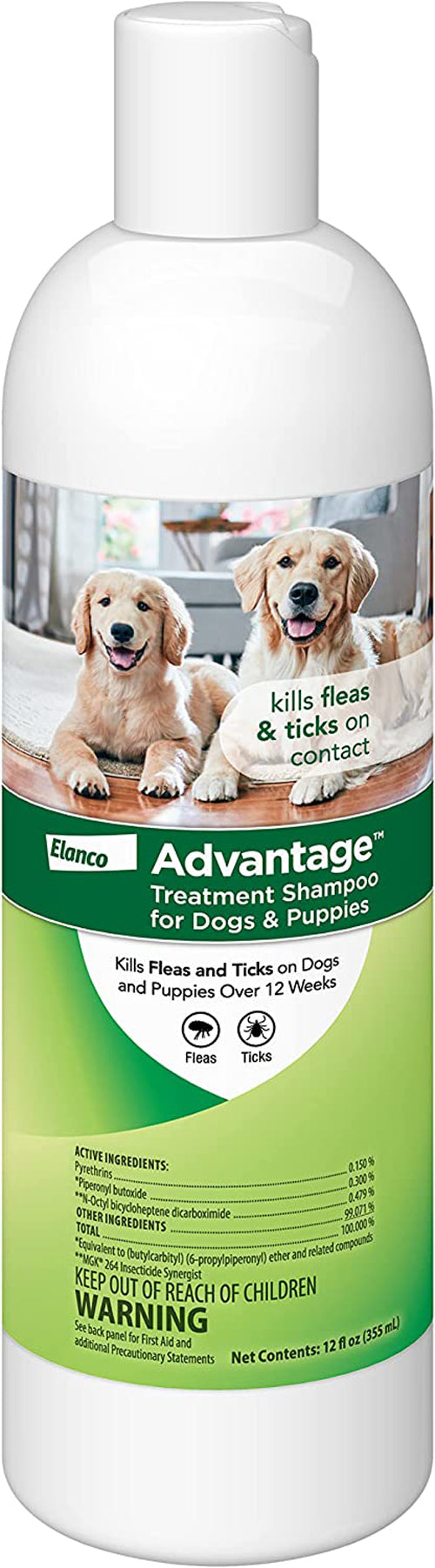 Advantage Dog Treatment Shampoo 12oz