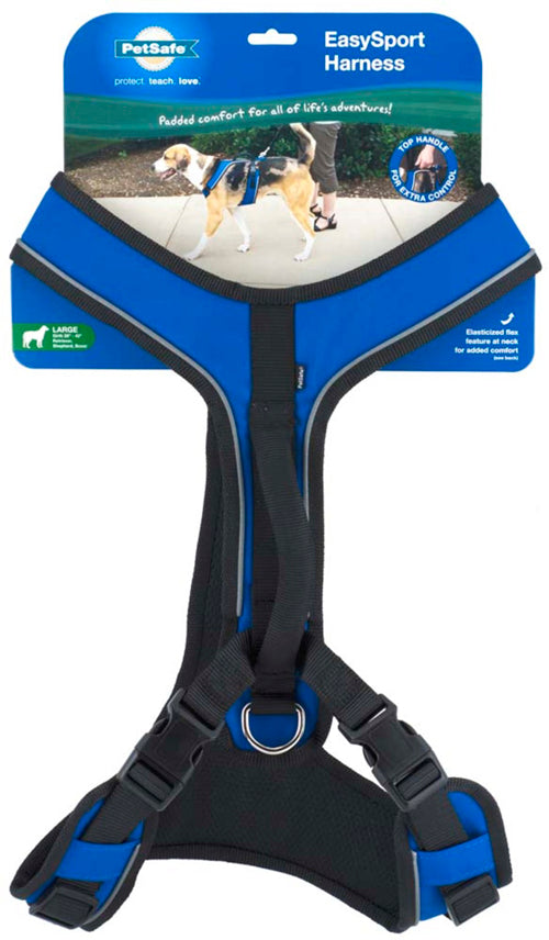 EasySport Comfortable Dog Harness Blue Medium