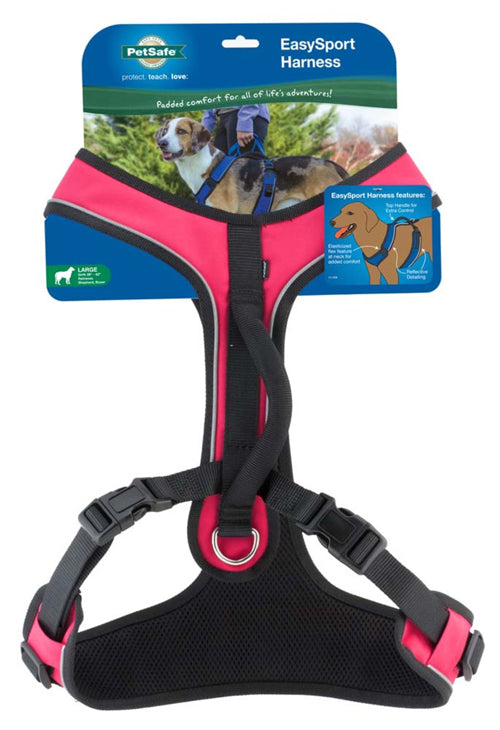 EasySport Comfortable Dog Harness Pink Large