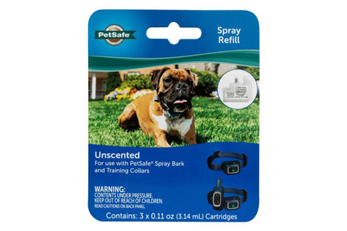 PetSafe Spray Bark Control Refill Unscented 0.11 oz 3 Pack