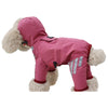Dog Raincoat Full Package Four Feet Waterproof Rain Cape Pet Products - Super-Petmart