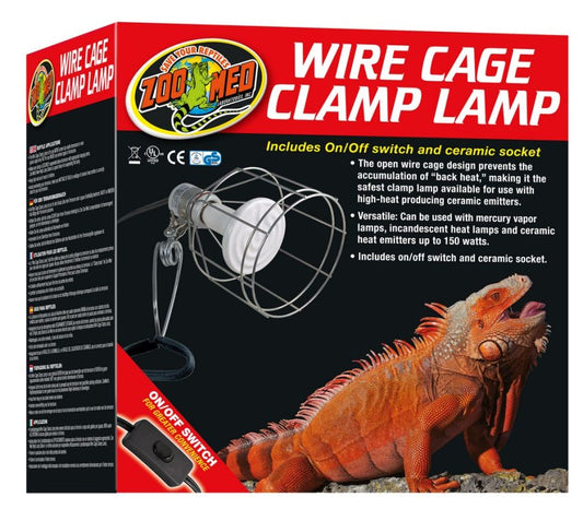 Zoo Med Wire Cage Clamp Lamp