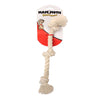 Mammoth Pet Products 100% Cotton 3 Knot Rope Tug Toy 3 Knots Multi-Color 36 in Extra Large