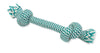 Mammoth Pet Products EXTRA FRESH 2 Knot Bone Toy 2 Knots Rope Bone Multi-Color 13 in Large