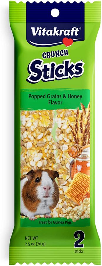 Vitakraft Guinea Pig Crunch Sticks with Popped Grains & Honey