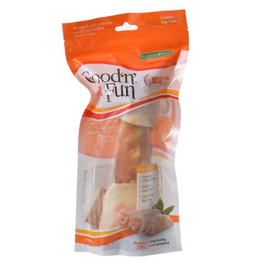 Healthy Hide Good 'n' Fun Triple-Flavor Bones - Beef, Pork & Chicken