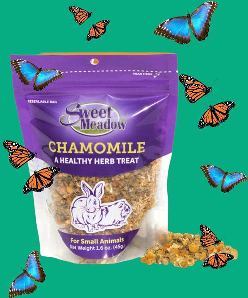 Sweet Meadow Farm Chamomile Healthy Herb Small Animal Treat 1ea-1.5 oz