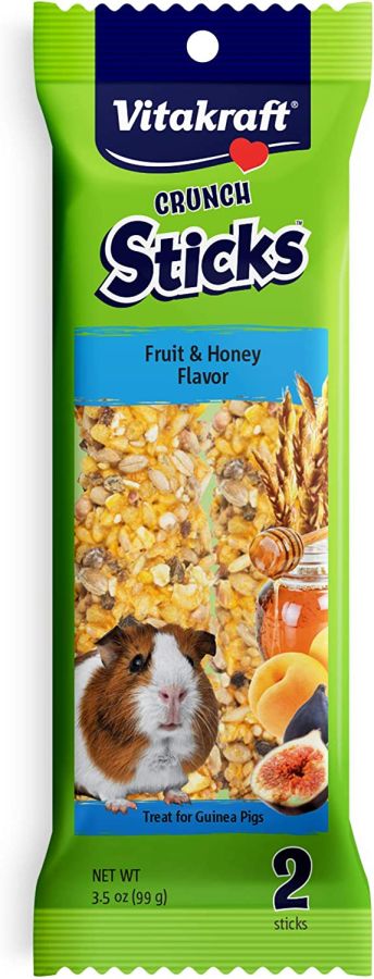 Vitakraft Crunch Sticks Guinea Pig Treat - Fruit & Honey