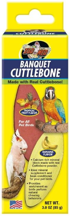 Zoo Med Banquet Cuttlebone - Tropical Fruit & Banana Flavor