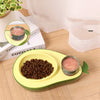 Avocado Pet Dog Cat Automatic Feeder Bowl For Dogs Drinking Water 690ml Bottle Kitten Bowls Slow Food Feeding Container Supplies - Super-Petmart