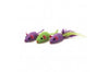 OurPets Three Twined Mice Catnip Toy Green; Purple 3 Pack; Mass