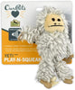 OurPets Play N Squeak Yeti Catnip Toy Grey One Size