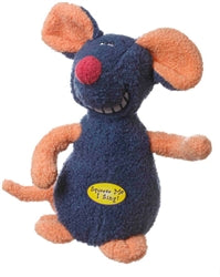 Multipet Deedle Dudes Dog Toy Mouse Multi-Color 8 in