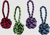 Multipet Nuts For Knots with Tug Toy Assorted 4 in