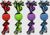 Multipet Nuts for Knots 2-Knot Rope with Tennis Ball Assorted 10 in