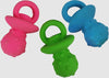 Multipet Minipet Pacifier Dog Toy Assorted 4in