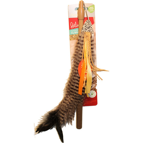 Petlinks Safari HappyNip Fly Wild Wand Catnip Toy Multi-Color