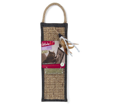 Petlinks Claws Up Hanging Cat Scratcher-Denim