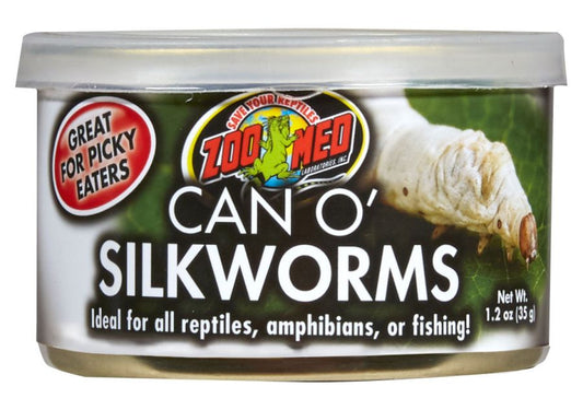 Zoo Med Can O' Silkworms