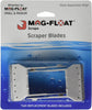 Mag-Float Scraper Blades for Floating Magnet Glass Aquarium Cleaner 2 Pack Small Medium