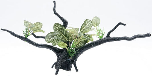 Penn Plax Driftwood Plant - Green - Wide