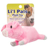 6 count Lil Pals Ultra Soft Plush Pig Dog Toy