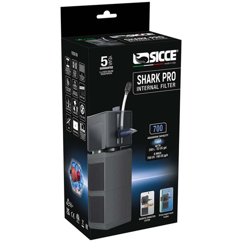 Sicce SHARK PRO Internal Filter 700; 1ea-185 GPH