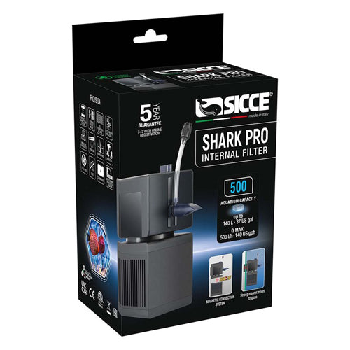 Sicce SHARK PRO Internal Filter 500; 1ea-132 GPH