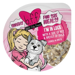 BFF Dog I'M In Luck Rice & Duck Cup 2.7Oz