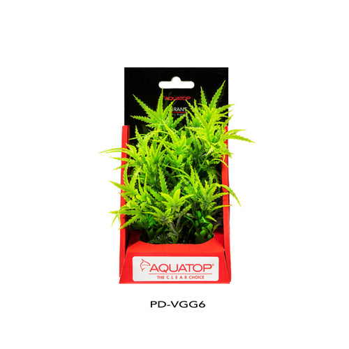 Aquatop Vibrant Garden Plant Green; 1ea-6 in