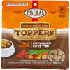 Primal Freeze Dried Cupboard Cuts Toppers | Beef 3.5 Oz