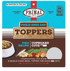 Primal Dog-Cat Fd Raw Topper Cupboard Cuts Pork 18Oz