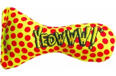 Yeowww! Stinkies Catnip Toy Yellow; Red 3 in 12 Pack Dots