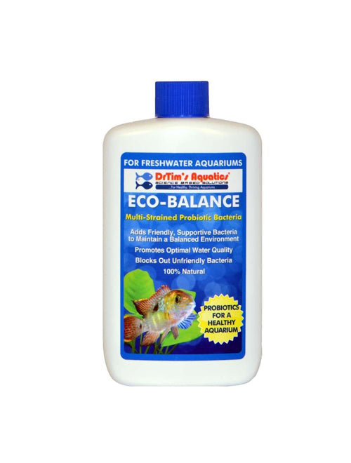 Dr. Tims Aquatics Eco-Balance Probiotic Bacteria for Freshwater Aquarium 8 fl. oz