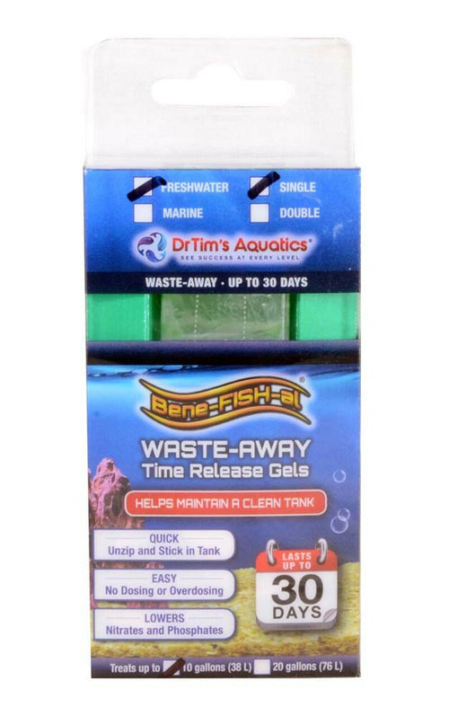 Dr. Tims Aquatics Waste-Away Freshwater Time Release Gel Water Clarifier Small