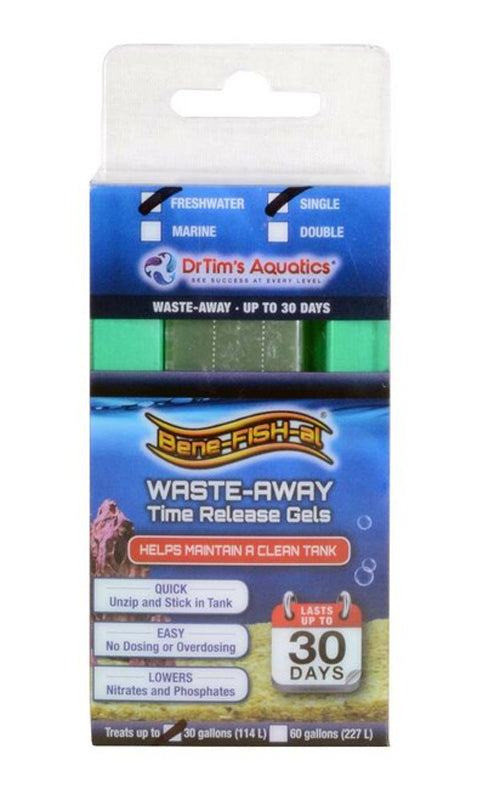 Dr. Tims Aquatics Waste-Away Freshwater Time Release Gel Water Clarifier Medium