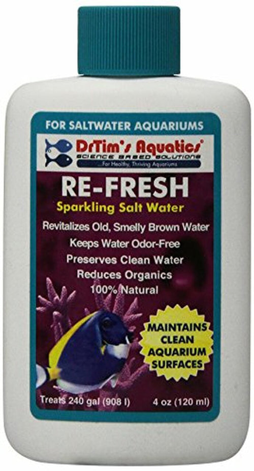 Dr. Tim's Aquatics Re-Fresh Revitalizer for Saltwater Aquarium 4 fl. oz