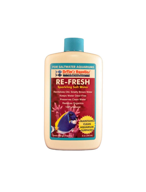 Dr. Tims Aquatics Re-Fresh Revitalizer for Saltwater Aquarium 8 fl. oz