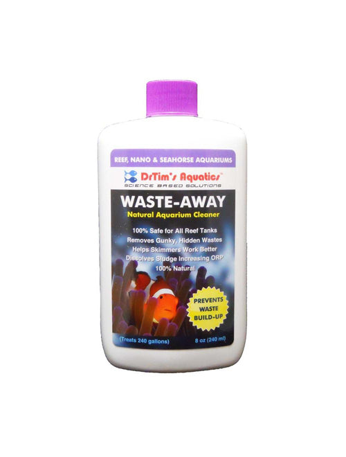 Dr. Tims Aquatics Waste-Away Natural Aquarium Cleaner for Reef Aquarium 8 fl. oz