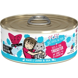 BFF Cat Play Duck and Tuna Trickster Duck and Tuna Dinner 5.5oz. (Case Of 8)