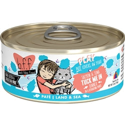 BFF Cat Play Salmon and Tuna Tuck Me In Dinner 5.5oz. (Case Of 8)