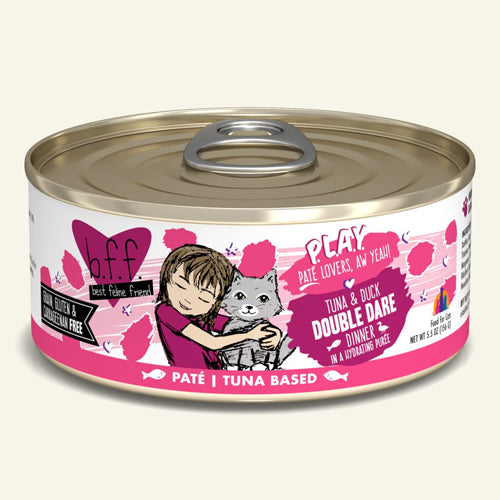 BFF Cat Play Tuna and Duck Double Dare Dinner 5.5oz. (Case Of 8)