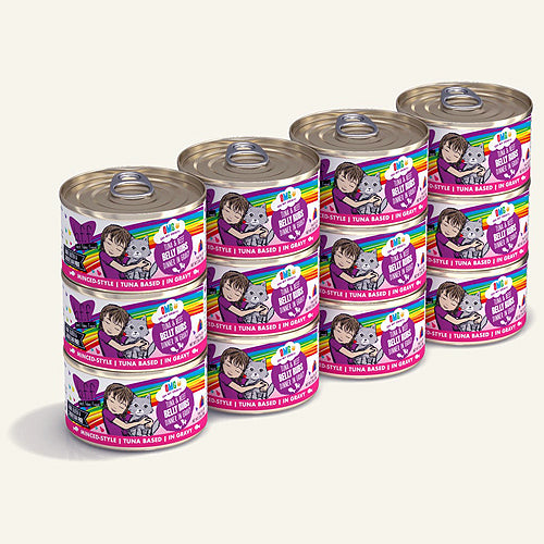 BFF Cat Omg Tuna and Beef Belly Rubs Dinner in Gravy 2.8oz. (Case Of 12)