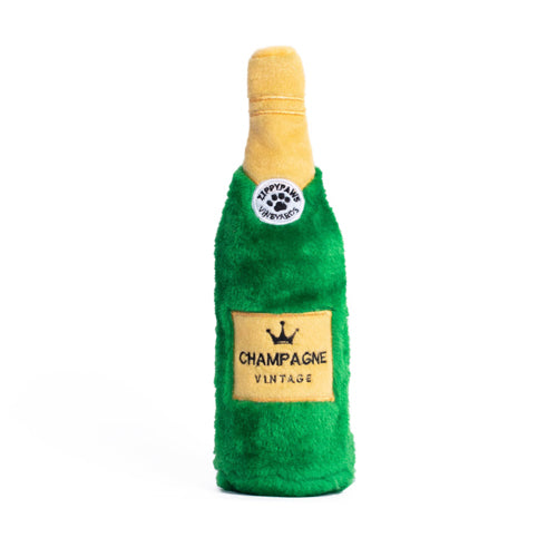 ZippyPaws Happy Hour Crusherz Dog Toy Champagne 1ea-Md