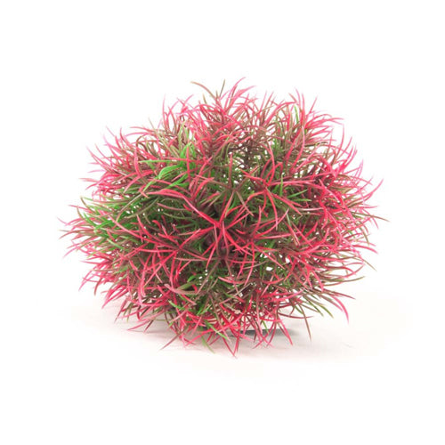 Aquatop Ball Aquarium Plant with Weighted Base Green; Red; 1ea-5 in