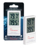 Aquatop External Dual Digital Aquarium Thermometer White; 1ea