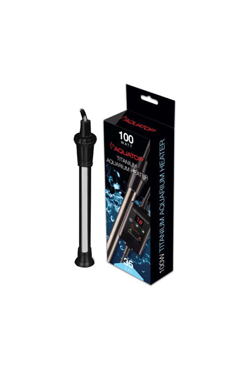 Aquatop Submersible Titanium Aquarium Heater and External Thermostat 100 Watt