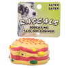 3 count Coastal Pet Rascals Latex Hamburger Dog Toy