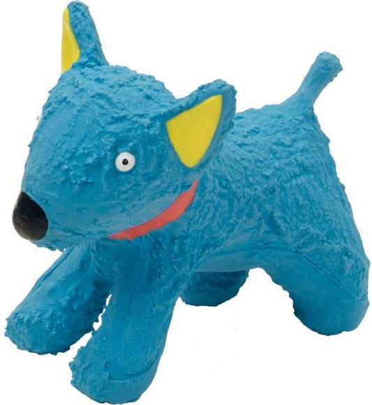 3 count Lil Pals Latex Blue Dog Toy