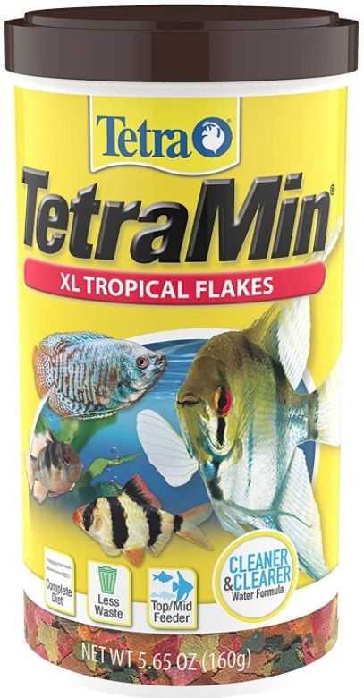 Tetra Large TetraMin Tropical Flakes Fish Food